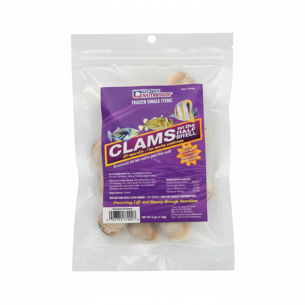 Ocean Nutrition Clams On The Half Shell