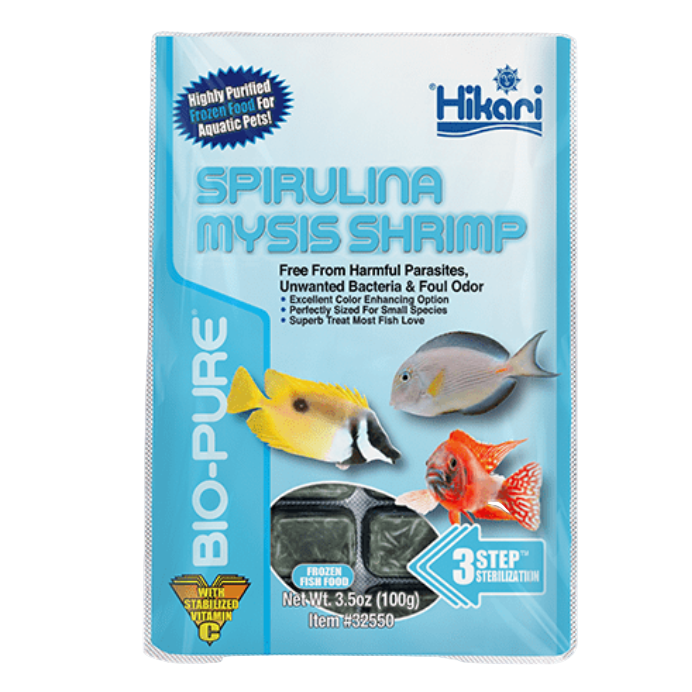 Hikari Spirulina Mysis Cube