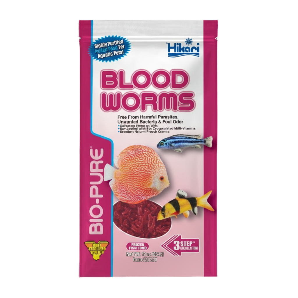 Hikari Bloodworms Flat 16oz