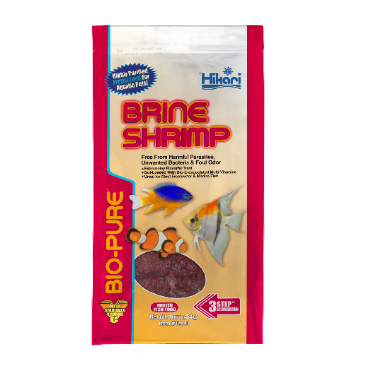 Hikari Brine Shrimp 16oz Flat